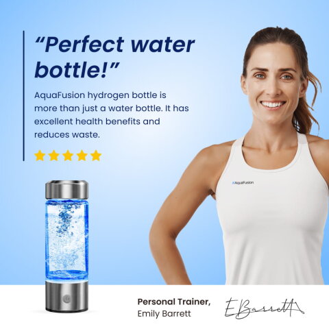 Hydrohealth Hydrogen Water Bottle image