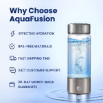 Hydrohealth Hydrogen Water Bottle image